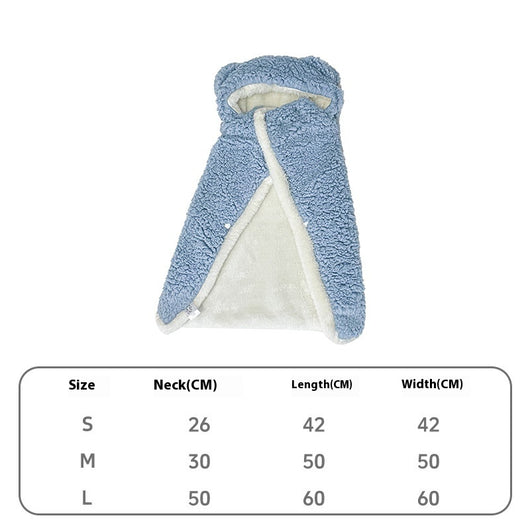 Manta Térmica de Algodón Velvet para Gatos y Perros - Abrigo Acogedor Invierno - Image 7