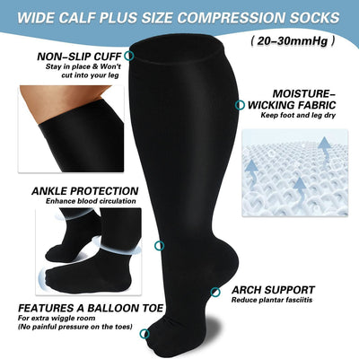 Calcetines de Compresión Estampados Personalidad Masculina y Femenina - Image 15