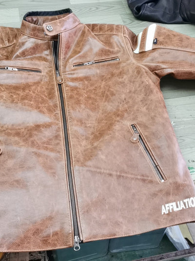 Chaqueta de Cuero para Motocicleta - Image 7