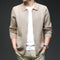 Cardigã Masculino de Tricô com Zíper - Casaco Casual Elegante