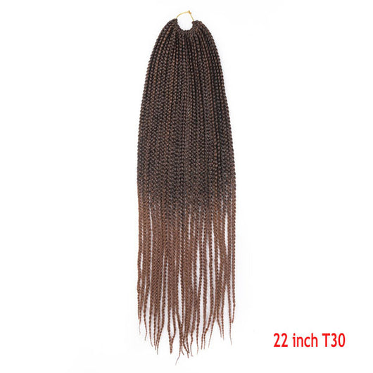 Extensiones de Cabello Trenzas Senegal Box Braids Crochet - Image 10