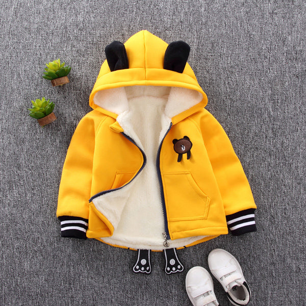Chaqueta Polar Infantil para Otoño e Invierno