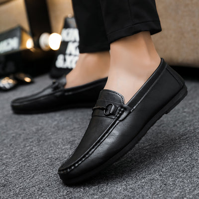 Zapatos Casuales para Hombre en Cuero Sintético Liso - Image 3