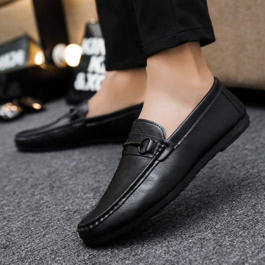 Zapatos Casuales para Hombre en Cuero Sintético Liso - Image 3