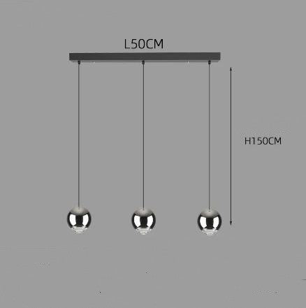 Lámpara Colgante Lineal Elegante para Restaurantes y Bares