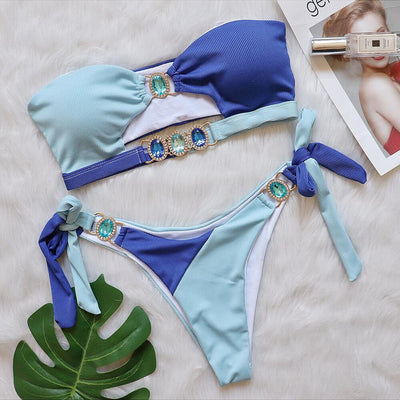 Bikini Deportivo de Cristal con Almohadillas Desmontables y Cierre Ajustable - Image 5