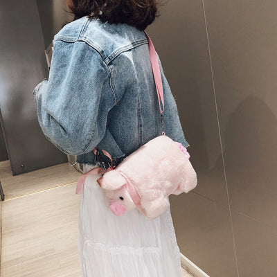 Bolso de Hombro Personalizado con Diseño de Cerdo para Mujer - Image 9