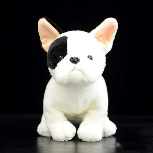 Peluche Perro Bulldog Francés Adorable Posición Sentada