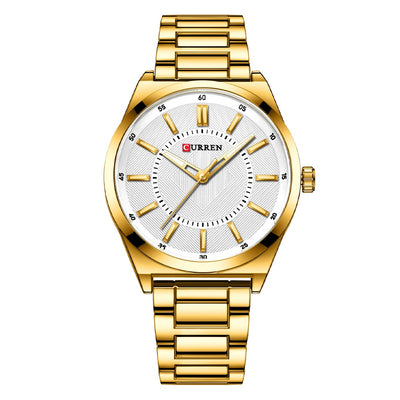 Reloj Empresarial Impermeable para Hombre con Cierre de Barra - Image 5