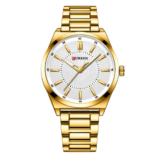 Reloj Empresarial Impermeable para Hombre con Cierre de Barra - Image 5