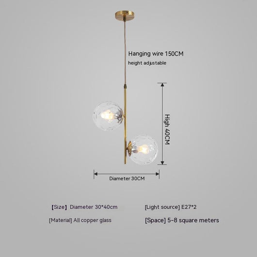 Lámpara de Techo Doble LED Minimalista para Dormitorio - Image 17