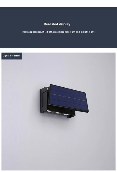 Lámpara Solar de Pared para Jardín y Decoración Exterior - Image 18