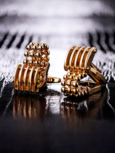 Gemelos de Cadena Premium para Hombre - Elegancia de Lujo - Image 5