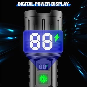 Linterna LED Recargable de Alta Potencia para Patrullaje y Emergencias - Image 22