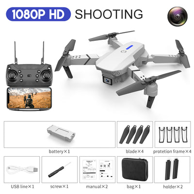 Dron E88 Cámara Dual 4K HD - Fotografía Aérea Profesional con Control Remoto - Image 3