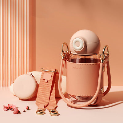 Vaso Portátil con Pajita Reutilizable - Diseño Elegante para Mujeres - Image 6