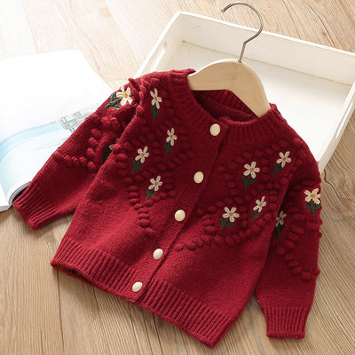 Cardigan Tejido de Moda para Niñas