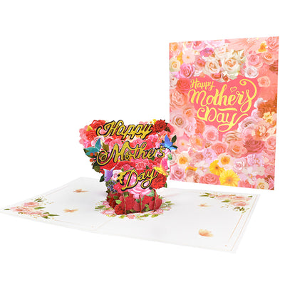 Tarjeta de Felicitación 3D Día de la Madre con Bendiciones - Image 10