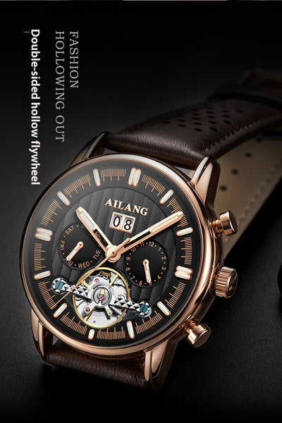 Reloj Automático Tourbillon Multifunción para Hombre - Image 25