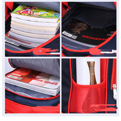 Mochila Infantil Ergonómica con Diseño Divertido - Alivia la Carga - Image 6