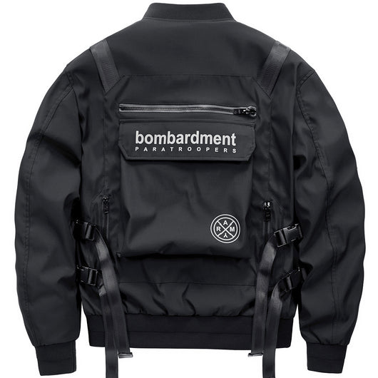 Chaqueta Piloto Primavera Hombre Estilo Coreano - Image 4
