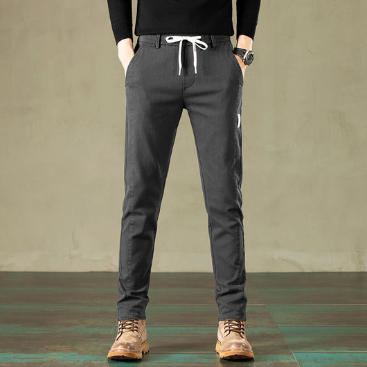 Pantalones Deportivos Rectos Elásticos para Hombre - Image 7
