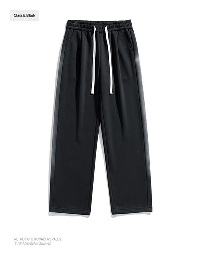 Pantalones Rectos Holgados Estilo Japonés para Hombre - Image 6