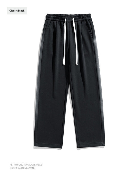 Pantalones Rectos Holgados Estilo Japonés para Hombre - Image 6