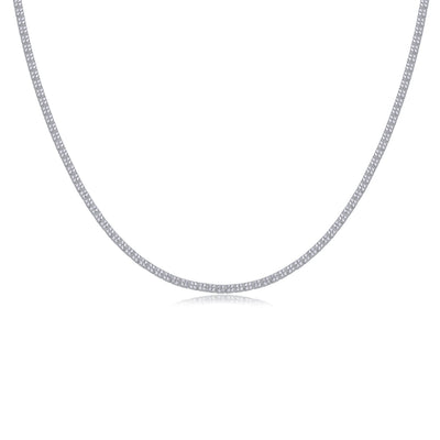 Collar de Clavícula Plata S925 con Moissanita - Image 3