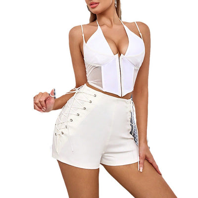 Pantalón Slim Fit Ceñido con Amarre para Mujer - Image 5