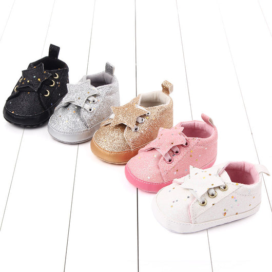 Zapatos para Bebé Estrella Brillante - Primavera y Otoño