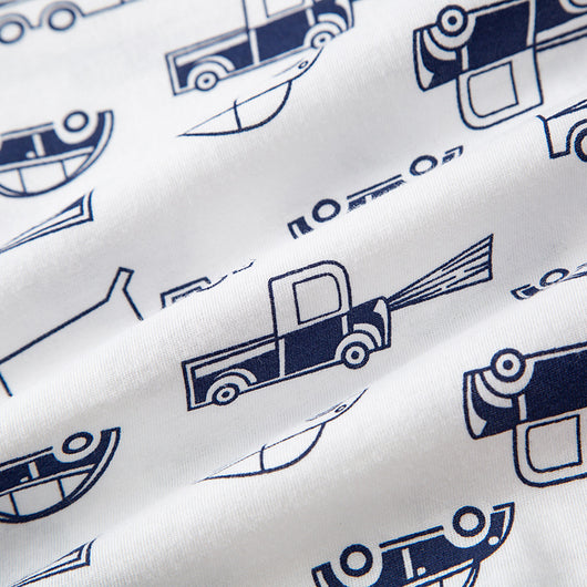 Playera Infantil con Estampado de Auto - Manga Corta para Niños - Image 10