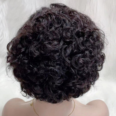 Peluca Frontal de Encaje Integral Tejida a Mano con Cabello Natural - Image 10