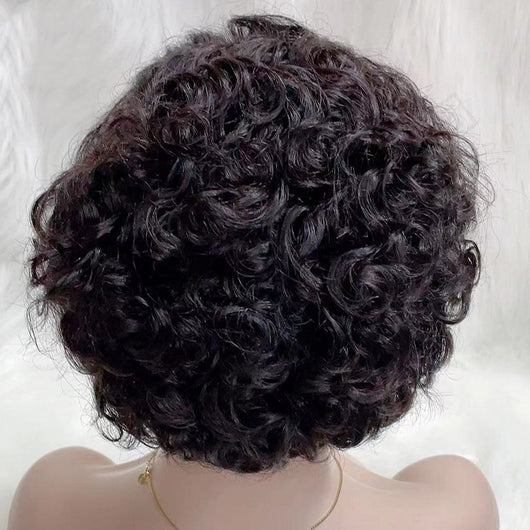 Peluca Frontal de Encaje Integral Tejida a Mano con Cabello Natural - Image 10