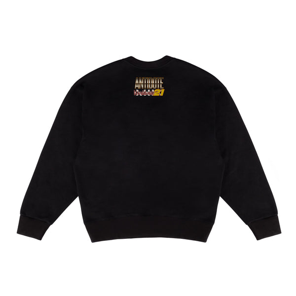 Suéter Estampado Retro con Diseño de Autos - Tendencia Urbana Otoño Invierno