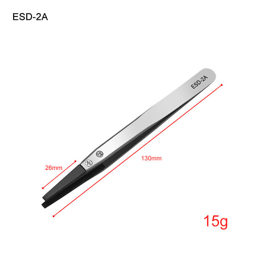 Pinzas de Precisión Antiestáticas con Punta Afilada y Borde Reforzado - Image 17