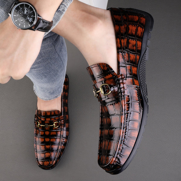 Zapatos de Negocios Casual con Pedal de Pie para Hombre