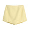 Shorts Texturizados de Moda Europea y Americana para Mujer