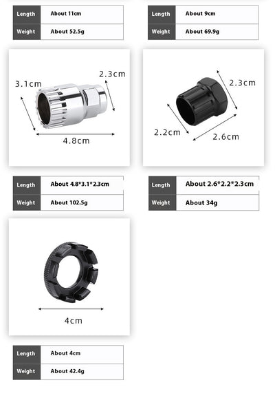 Kit Completo de Herramientas para Reparación de Bicicletas de Montaña con Cortacadenas - Image 25