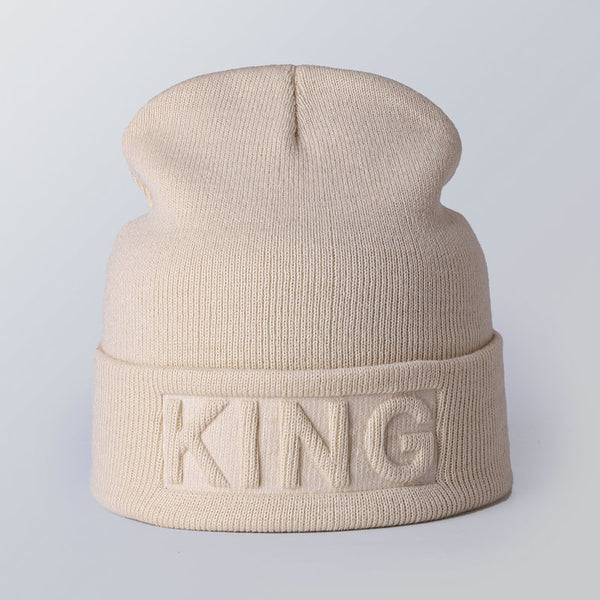 Gorro Tejido Liso con Relieve