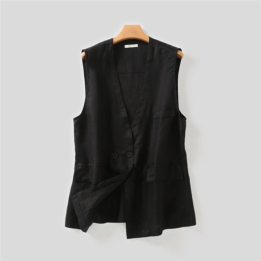 Chaleco Estilo Japonés de Algodón - Chaqueta Suelta y Casual - Image 20