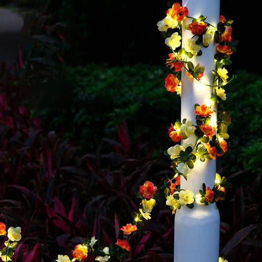 Guirnalda de Luces Ratán para Exterior - Lámpara Decorativa de Patio - Image 13