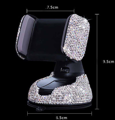 Soporte Magnético para Celular en Salida de Aire con Cristales - Image 2