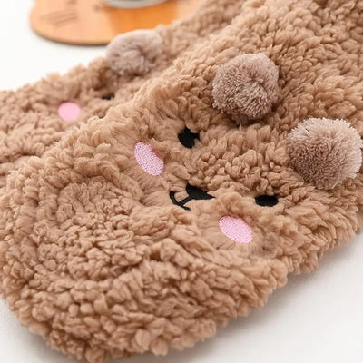 Calcetines Fuzzy Térmicos para Mujer - Pantuflas Cálidas de Microfibra Suave - Image 5
