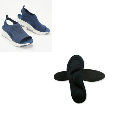 Sandalias Plataforma Tejidas Volantes Talla Grande - Comodidad de Verano - Image 2