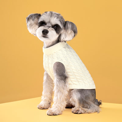 Suéter Tejido para Mascotas - Abrigo Cálido de Cuello Alto para Perros y Gatos - Image 6