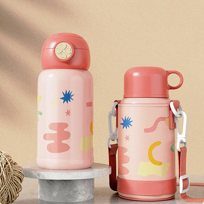 Botella Térmica Infantil 500ML con Pajita y Caja de Regalo - Image 9