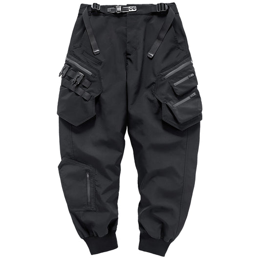 Pantalones Cargo Paracaidista Hombre Corte Relajado Multi Bolsillos - Image 9