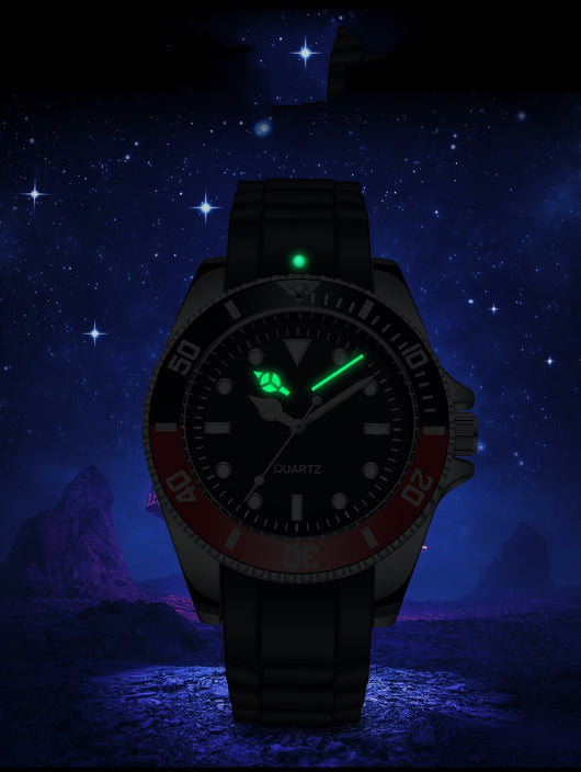 Reloj de Moda Luminoso de Silicona Resistente al Agua con Movimiento de Cuarzo - Image 12