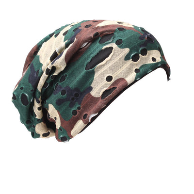 Gorra Agujereada de Moda - Colección Vintage Desgarrada
